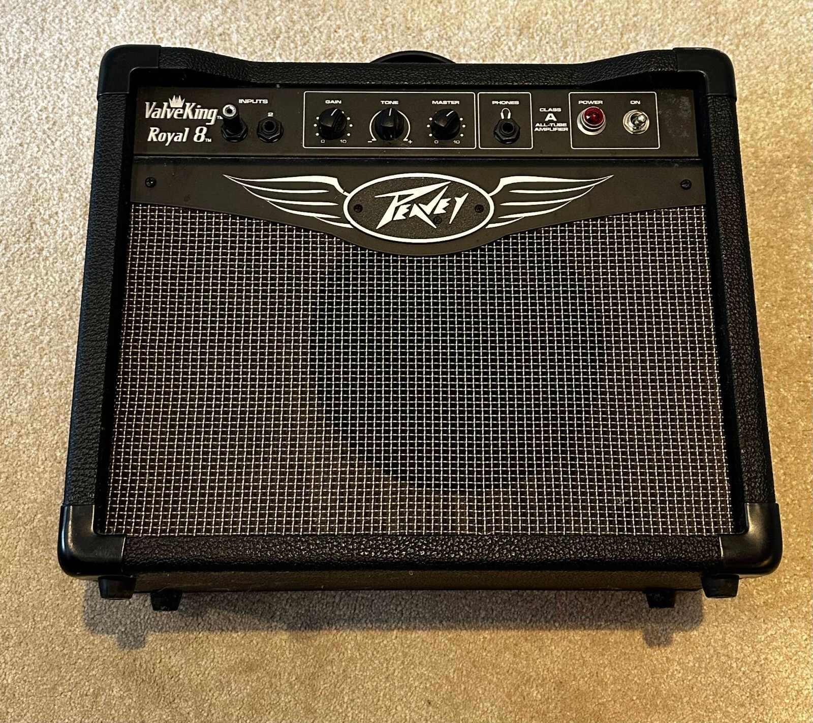 Peavey Valve King Royal 8 Tube Amplifier Class A With 2x Guitar