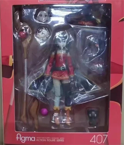 Hot Anime Konosuba Megumin figma 407 Collectible Action Figure Model Toy - Picture 9 of 9
