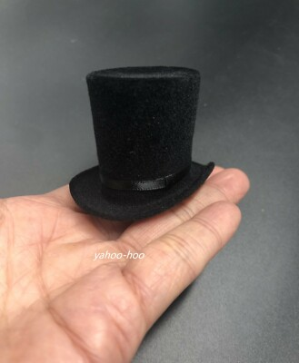 #ad 1 6 scale Black Top Hat for 12quot; Action Figure Doll Accessories $16.00