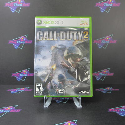 Call of Duty 2 Xbox 360 AD/NM - (See Pics)