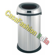 PATTUMIERA APERTA INOX 50 LITRI BRABANTIA 390906 BEA0101 PROFESSIONALE 