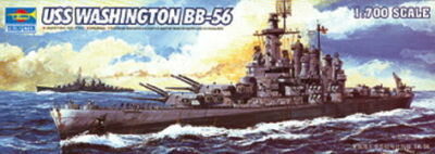 Trumpeter 05735 - 1:700 USS Washington BB-56 - Neu
