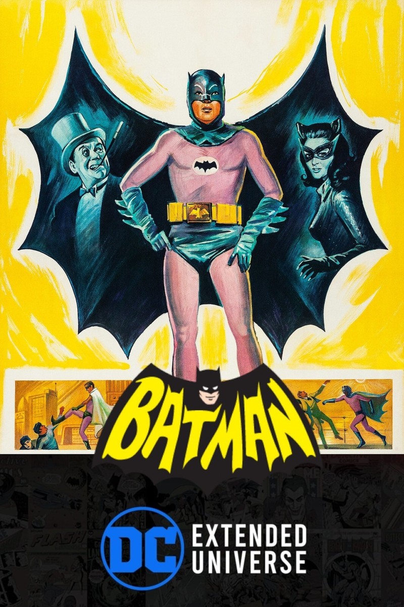 1966 Batman The Movie Poster 11X17 Adam West Wayne DC Comics