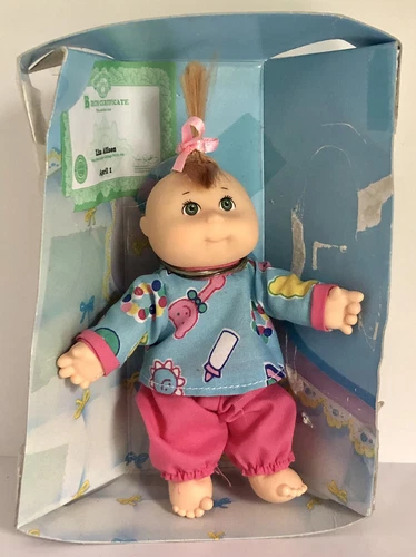 Rare Liza Allison VTG 1995 Mattel Cabbage Patch Kids 4” Baby Doll Collectible