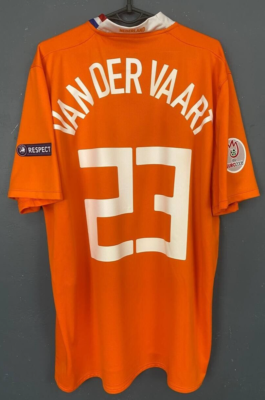 VEN DER VAART HOLLAND 2008/2010 NETHERLANDS SOCCER FOOTBALL SHIRT