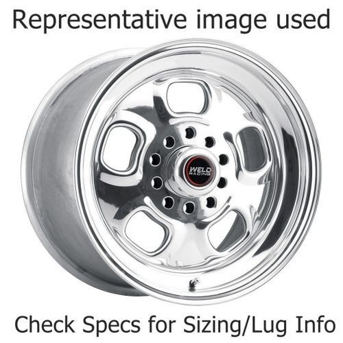 Weld 93-55346 Wheel Rim Rodlite 15x5 Size Polished Center - Polished ...
