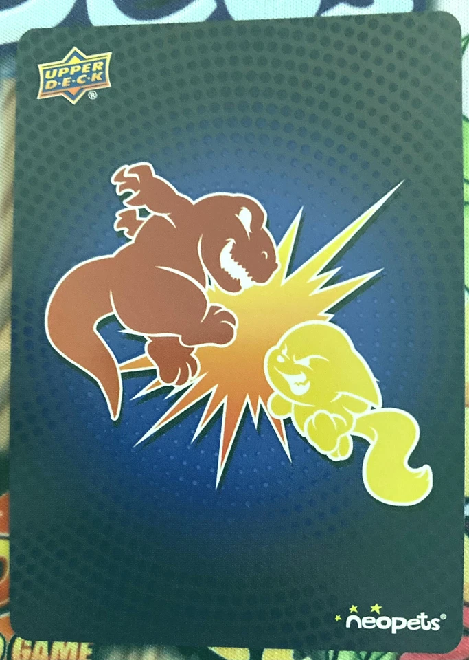 Neopets Battledome TCG - The Ghost Lupe OBL S1 Promo W/ OBL Holofoil (OBL01-013) - Image 2 of 2