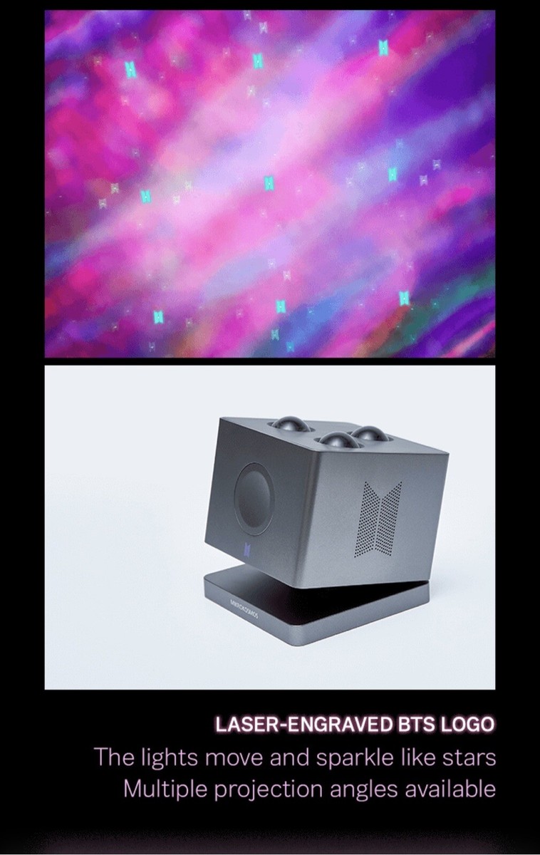 BTS JUNGKOOK Mikrokosmos Mood Lamp ARTIST MADE COLLECTION BY BTS JUNGKOOK Mikrokosmos Mood Lamp ARTIST MADE COLLECTION BY