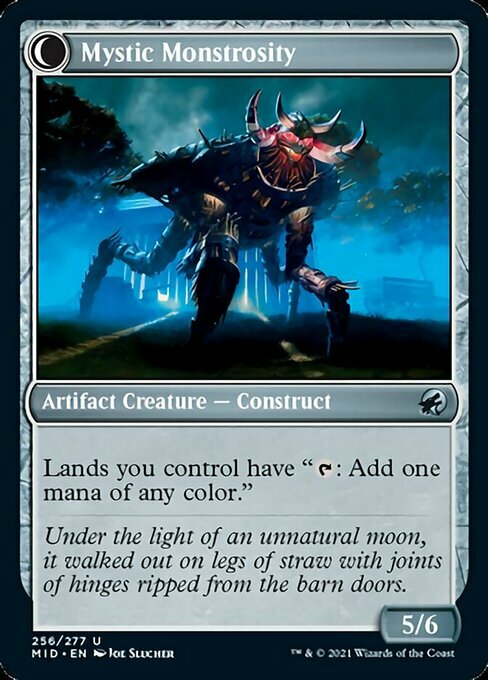 4 MYSTIC SKULL ~mtg NM-M Innistrad: Midnight Hunt Unc x4