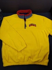 USMC Dunbrooke Fleece Pullover Men's XL 90's Vintage Marines Yellow