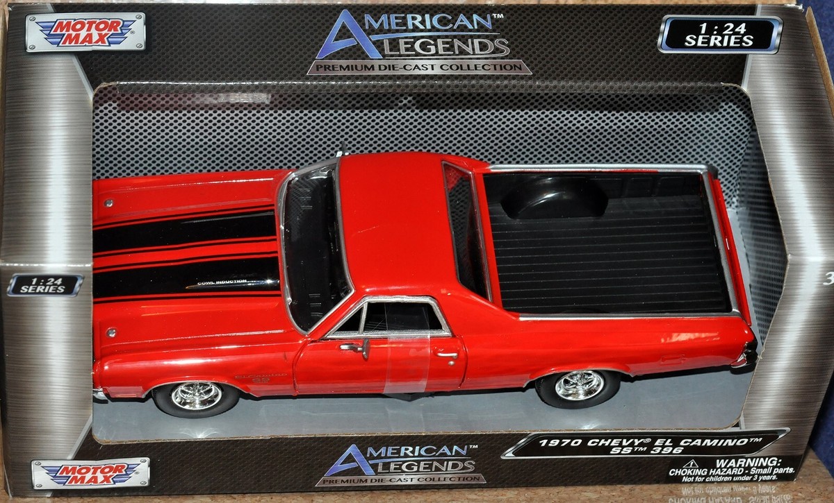 Motor Max American Legends 1970 Chevy EL Camino SS 396 1:24 New