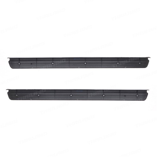 Fits Mitsubishi L200 2Dr Cab 1995 - '05 Front Grey Door Sill Scuff Plate Trim - Picture 10 of 11
