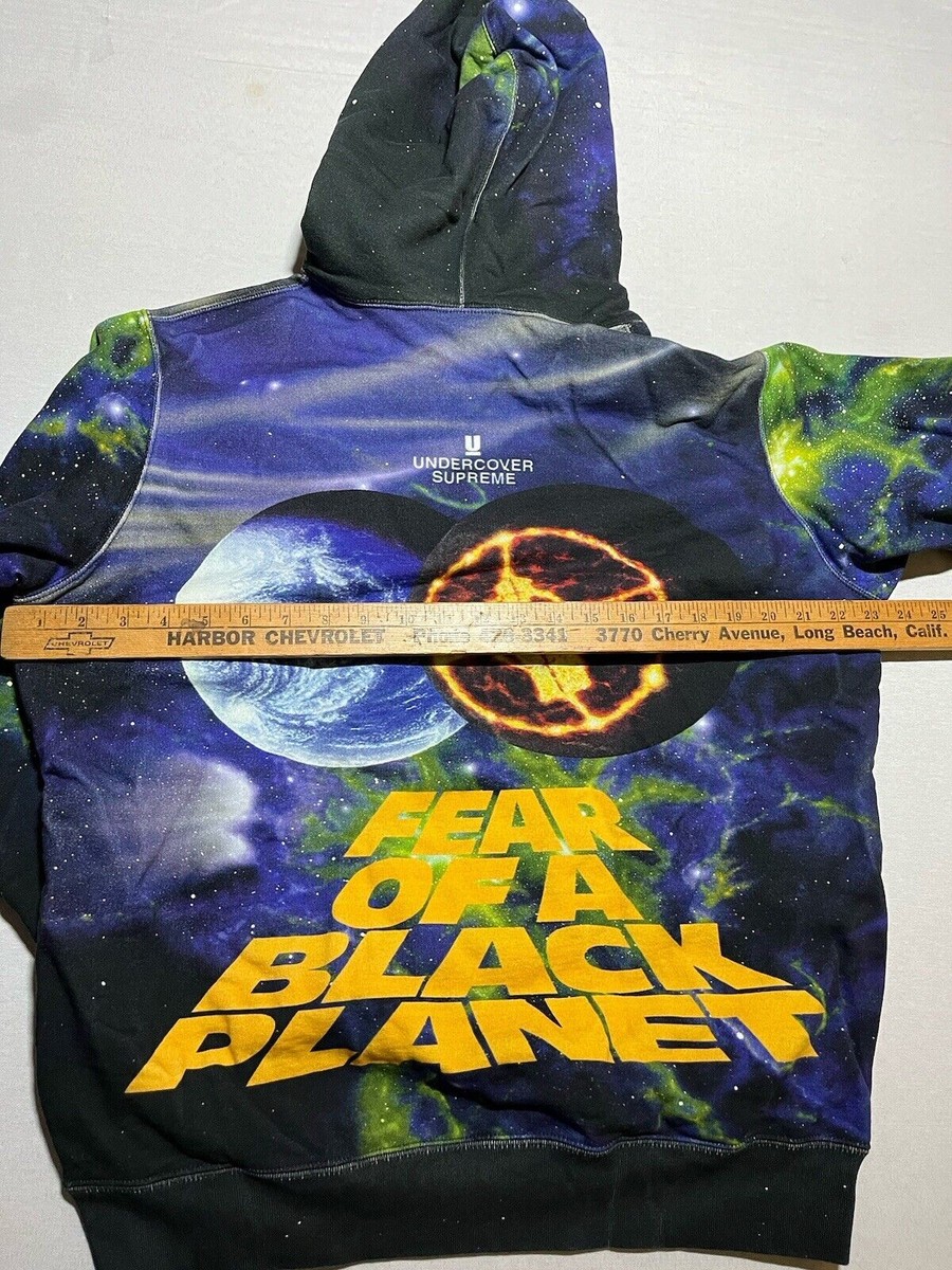 Under Cover Supreme 宇宙デザイン パーカー M Supreme Undercover Public Enemy Fear Black Planet Hoodie Size M
