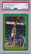 1991 Tuff Stuff Jr. #29 SCOTTIE PIPPEN PSA 7 NM Chicago BULLS tough! 1/1  