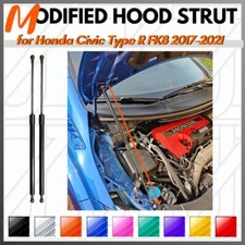 Hood Struts For Honda Civic Type R Fk8 2017-2021 Gas Damper Shock Lift Support