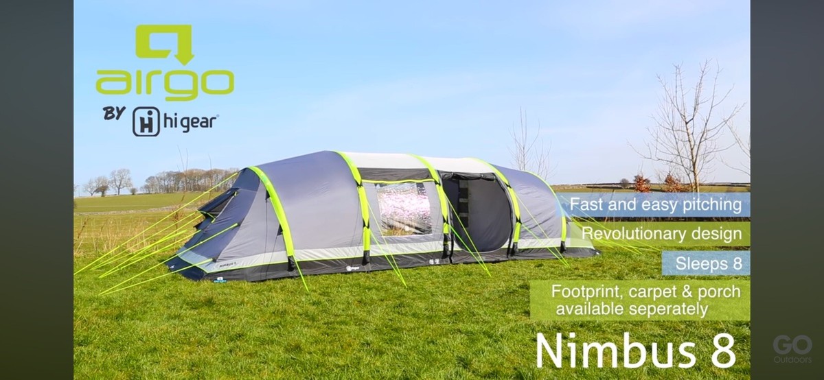 Inflatable Tent Airgo Nimbus Airgo Nimbus Tent Hi Gear Airgo