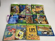 LeapFrog Tag Reading System Pink Pen Stylus Reader With 14 Books