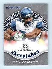 2017 Panini #AC-ML Marshawn Lynch Accolades