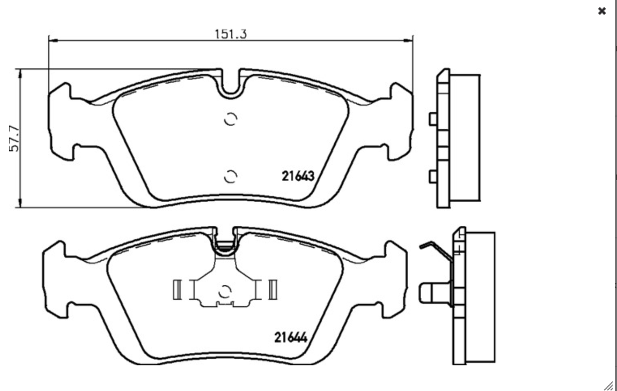 メル85316 ZIMMERMANN SPORT Z X-DRILLED Disc Brake Rotor Front 34116886477