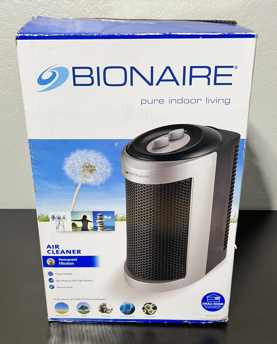 Air Filtering Cleaning Ionizer Bionaire BAP 1412 BRAND NEW OPEN