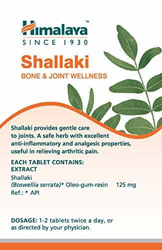Himalaya Wellness Pure Herbs Shallaki Bone & Joint Wellness Tablets Free Ship - Picture 3 of 3