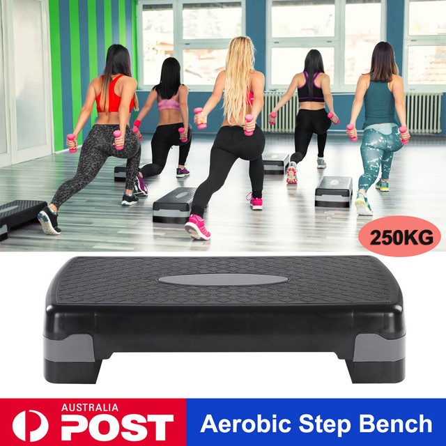Equipment Accessories 3 Level Aerobic Step Stool Bench Workout