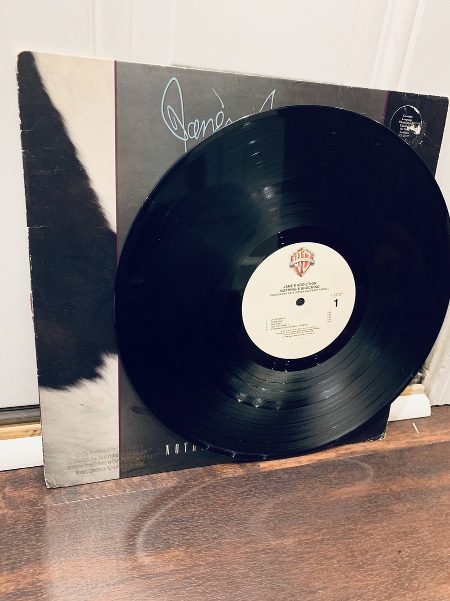 Jane's Addiction - Nothing's Shocking (1988) LP US 1st PRESS PROMO