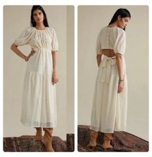 Anthropologie “Verb” by Pallavi Singhee Agneza Embroidered Lace Dress SIZE 6P