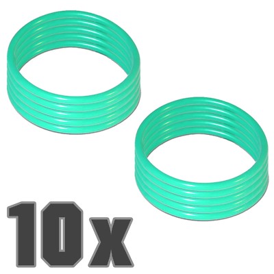 10x Krümmerdichtung für Yamaha Banshee YFZ 350 1987-2006 (Krümmer, Dichtung)