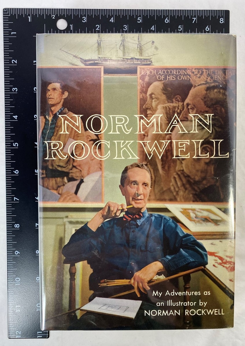 Norman Rockwell, My Adventures as An Illustrator, 1960 HC/DJ/SC