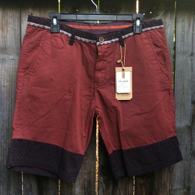 De Sign Mens Summer Shorts size 36 Slim Fit