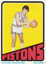 HOWIE KOMIVES 1972-73 Topps