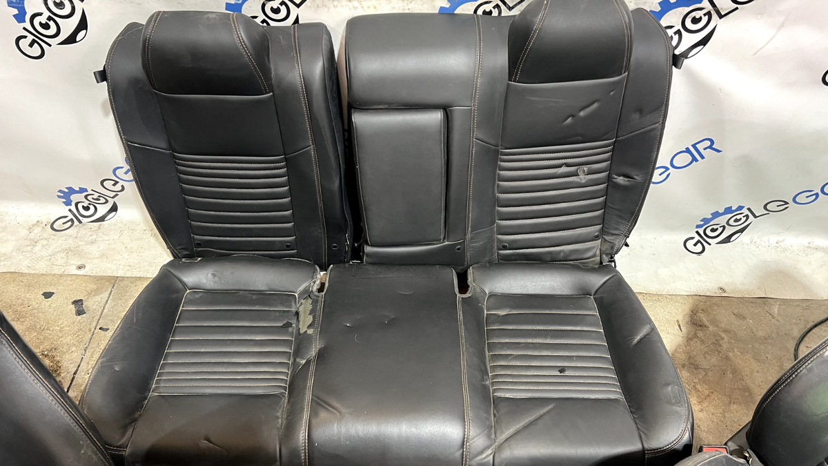 14 Dodge Challenger SHAKER Front Left Right Rear Leather Seats