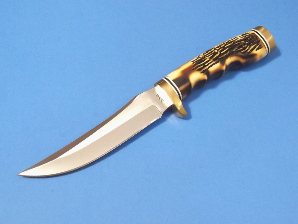Cuchillo de ciervo SCHRADE 153UHCP Tío Henry GOLDEN SPIKE Delrin 9 1/2" en total 153UH Foto 2 de 4