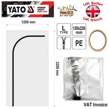 DOOR Dust BARRIER Reusable Convenient Guard PROTECTION KIT Heavy Duty Type-L ZIP