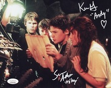 Sean Astin Kerri Green autographed signed inscribed 8x10 photo The Goonies JSA