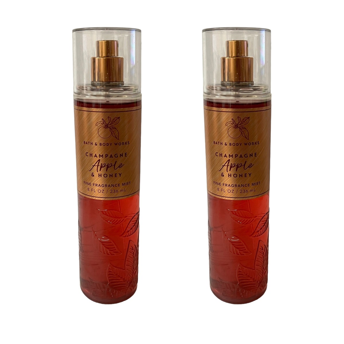 Bath and Body Works Champagne Apple Honey Fragrance Mist Set 8 fl