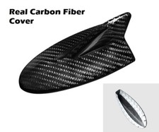 Real Black Carbon Fiber Roof Shark Fin Antenna Cover Fits 10-15 GX460