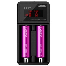 efest luc v8 double lcd screen fast battery charger price