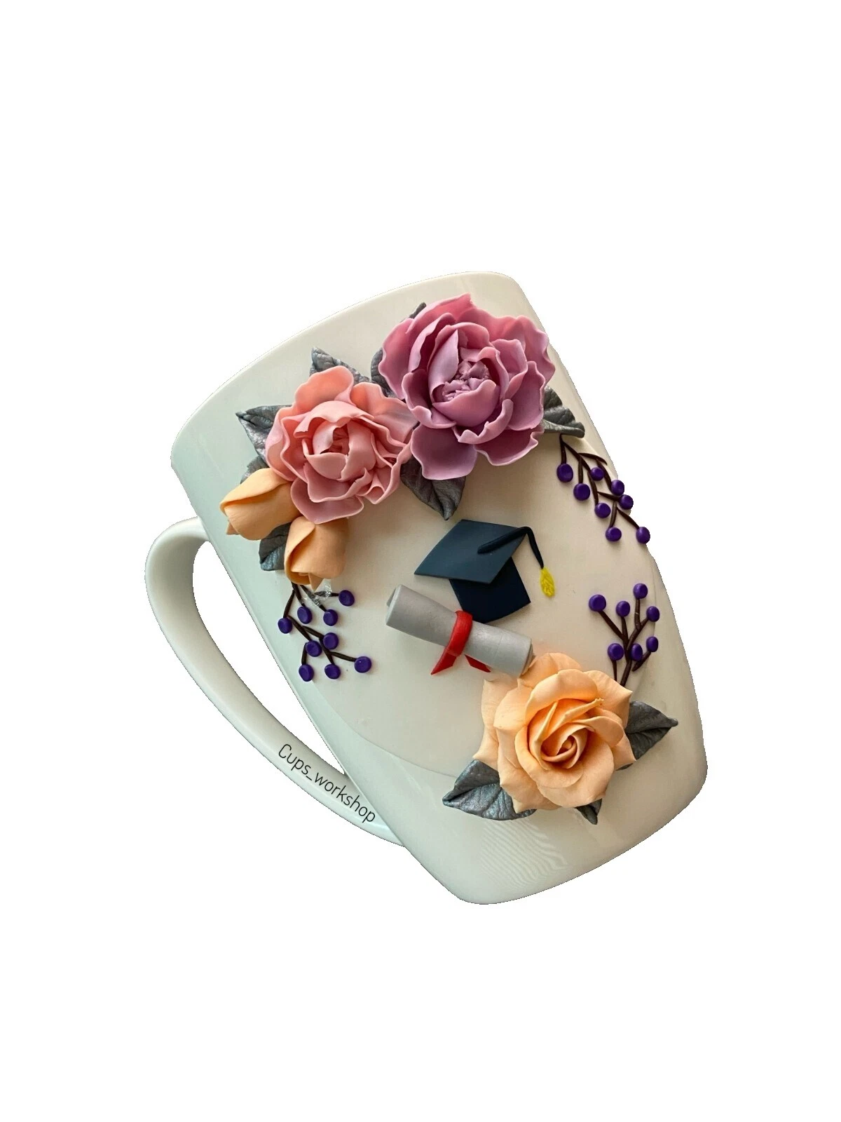 Tazas y platillos Handmade Multicolor