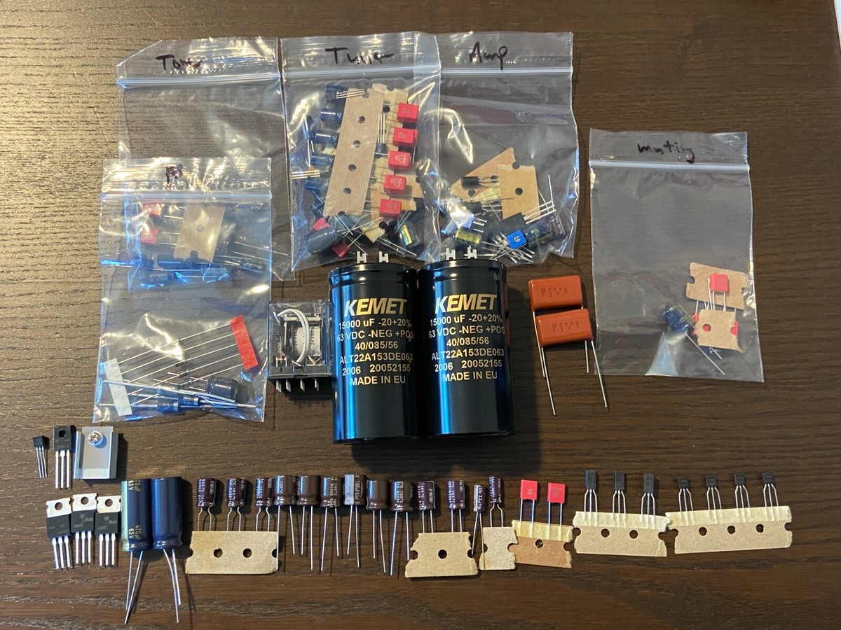 Pioneer SX-750 Complete Rebuild Kit High-Quality Receiver Recap