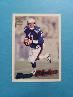 DREW BLEDSOE 1999 PACIFIC PARAMOUNT FOOTBALL CARD # 139 G4118