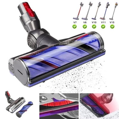 Turbobürste Staubsauger Düse Turbodüse für Dyson V7 V8 V10 V11 V15 Bodendüse