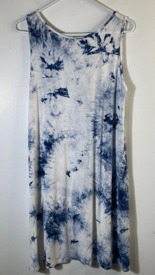 Платье Krista Larson KLD Signature Tie Dye без рукавов сделано в США M - Изображение 2 из 4