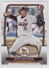 2023 Bowman NPB Nippon Professional Baseball Shota Watanabe #12 0c4