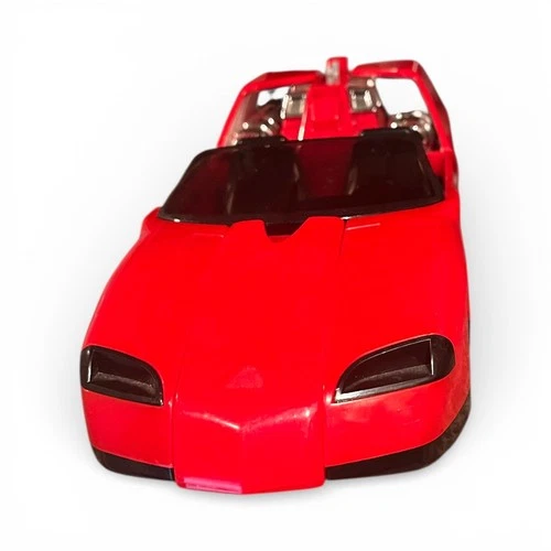 Vintage Bandai Power Rangers Turbo Deluxe Lightning Cruiser 1997 Red Vehicle