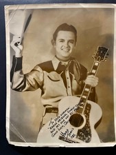 Original Rare Signed Photo Merle Travis c.1947