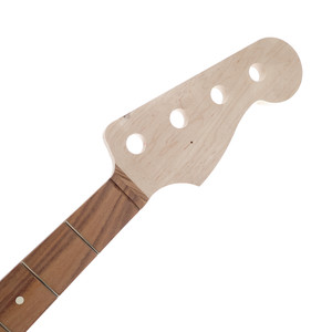 Jazz Bass Neck Unfinished Mid 60's C Shape Pau Ferro Fretboard CNC Rough Cut
