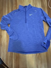 Nike Men's Therma-FIT Repel Element 1/2 Zip Pullover Mens Size Large Blue