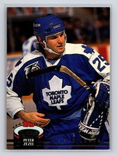 1992-93 Stadium Club #433 Peter Zezel Toronto Maple Leafs Hockey Card